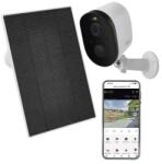 EMOS H4073 kültéri akkumulátoros kamera IP-1150 SNAP wifivel és napelemmel