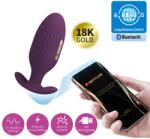 Pretty Love Vibrator Anal Cu Electro-Stimulare Jefferson, Violet, 9 cm