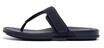 FitFlop Lábujjközös papucsok GRACIE ADJUSTABLE CANVAS TOE-POST SANDALS Tengerész 41