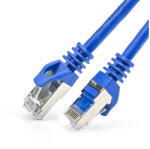 Nestron NCN-P1C6SF-10CLSBL S/FTP patch kábel; Cat6; LSOH/LSZH; réz; kék; 10 m (NCN-P1C6SF-10CLSBL) - digipont