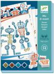 DJECO Joc creativ cu stampile Roboți extratereștri, Djeco (DJ08740)