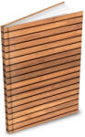 MFP Füzet A/5 100 Lapos Keményfedeles Négyzetrácsos Planks (MFP7501505)