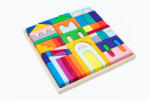 Marc toys Set Handmade, Constructor din Lemn Didu (MCA0160)