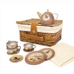 Egmont Toys Set ceai in cos picnic, Muzicantii din Bremen, Egmont Toys (Egm_540057) Bucatarie copii