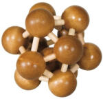 Fridolin Joc logic IQ Puzzle 3D Atom, Fridolin (Fr_17469) - infant
