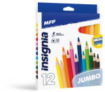 MFP Színesceruza Háromszögletű Készlet 12 Darab/Készlet Jumbo (MFP6330513)