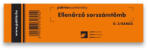  Pátria Ellenőrző Sorszámtömb Tombola Sárga D2 (AAE880)