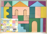 Marc toys Set Handmade, Constructor din Lemn Mini Didu (A0162)