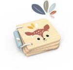 Speedy Monkey Carticica din lemn pentru bebelusi, Speedy Monkey (SM_SP1041)