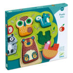 DJECO Puzzle din lemn si fetru Oski, Djeco (DJ01039)