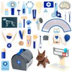 UMU Toys Joc de rol La medicul veterinar albastru, UMU Toys (UM_1313) Bucatarie copii