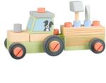 Orange Tree Toys Tractor din lemn de asamblat, Orange Tree Toys (OTT12801)