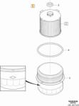 Volvo Ungere Carcasa filtru ulei, Simering Volvo 32140027 (VOLVO32140027)