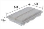 Valeo Filtru aer Valeo 585827 - compatibil Opel, Suzuki (VALEO585827)