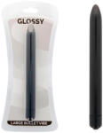 Glossy - karcsú, elegáns vibrátor fekete színben (ESD-218354A11X)