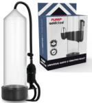 Pump Addicted RX5 - átlátszó prémium vibrátor (ESD-220984A11X)