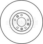 LPR C1019V - Disc frana - LPR-C1019V (LPRC1019V)