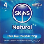 Skins Natural - prémium natúr óvszer 4 db-os csomag (ESD-244409A11X)