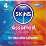 Skins - prémium óvszerek válogatott csomag 4 db (ESD-244394A11X)