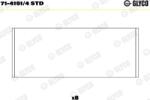 Glyco Arbore cotit, angrenare Ansamblu biela Glyco 71-4151/4 STD (GLYCO7141514STD)