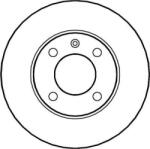 Ferodo Frana disc Disc frana Ferodo DDF042C (FERODODDF042C)
