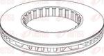Trucktec Frana disc Disc frana Trucktec 03.35. 046 (TRUCKTEC0335046)
