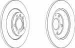 LPR Frana disc Disc frana LPR A1041P - compatibil Audi (LPRA1041P)