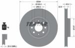TEXTAR féktárcsa TEXTAR 92145803 for FIAT, VAUXHALL, OPEL (92145803)