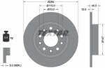 TEXTAR féktárcsa TEXTAR 92230203 for ALFA ROMEO, DODGE, FIAT (92230203)