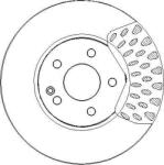 Delphi BG4825C - Disc frana - SET DISCURI FRANA - Delphi-BG4825C (DELPHIBG4825C)