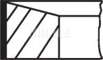 Mahle Cilindru, Piston Mahle 021 RS 00119 0N0 (MAHLE021RS001190N0)