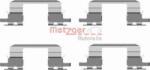 Metzger Frana disc Componente, Accesorii frana Metzger 109-1672 - compatibil Subaru (METZGER1091672)