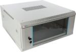 Pulsar RWA466-G 19" 4U 600x600 fali rack szekrény; lapraszerelt; szürke; könnyített kialakítás (RWA466-G) - hik-online