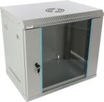 Pulsar RW954-G 19" 9U 540x400 fali rack szekrény; készre szerelt; szürke; könnyített kialakítás (RW954-G) - hik-online