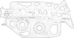 PSA Elemente caroserie, Aripa, Bara protectie Bara protectie, piese PSA 7120PW - compatibil Peugeot (PSA7120PW)