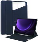  CRYSTAL FLEXI husă tip carte pentru Samsung Galaxy Tab S9 FE / Tab S10 FE / Tab S10 Lite albastru închis
