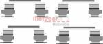 Metzger Frana disc Componente, Accesorii frana Metzger 109-1686 - compatibil Nissan (METZGER1091686)