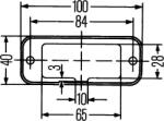 Hella Lumini Iluminare de pozitie, Demarcare, Piese Hella 2PF 009 514-001 (HELLA2PF009514001)
