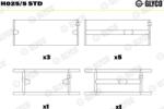 Glyco Arbore cotit, angrenare Arbore cotit Glyco H025/5 STD (GLYCOH0255STD)