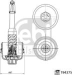 FEBI Bilstein Ungere Carcasa filtru ulei, Simering FEBI Bilstein 194375 - compatibil Mercedes-Benz - FEBI Bilstein (FEBIBILSTEIN194375)