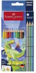 Faber-Castell 10+3 db-os színes ceruza készlet - Dinoszaurusz (FC201545)