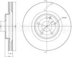 Delphi BG4659C - DISC FRANA - Delphi-BG4659C (DELPHIBG4659C)