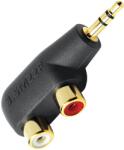AudioQuest 3, 5 mm Jack - sztereó RCA adapter