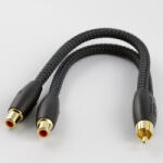 AudioQuest FLX-XM RCA elosztó (1 papa - 2 mama)
