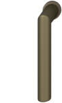 FSB Ablakkilincs 34 1076 Minimalista Alumínium Középbronzszínű (SCH-102250765)