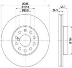 MTR Frana disc Disc frana MTR 12108508 - compatibil Audi, Seat, Vw, Skoda (MTR12108508)