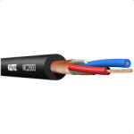 KLOTZ MC2000SW Profi Mikrofonkábel (2x0, 22 mm2) - Alacsony Kapacitás, Színpadi Használatra 1m