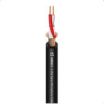 Adam Hall 3 STAR MICROPHONE 222 Mikrofonkábel (2x0, 22 mm2) - Színpadi és Stúdió Használatra 1M