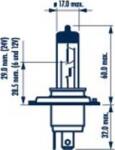 Narva Iluminari auxiliare, Elemente Proiectoare, Elemente Narva 482203000 - compatibil Yamaha, Kymco, Derbi, Honda (NARVA482203000)