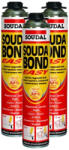  Könnyű szerelőhab 750 ml - Pisztolyos kivitel, egyszerű használat (123126)